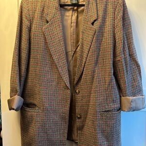 Red and Green Sport Coat for Stylish Occasions